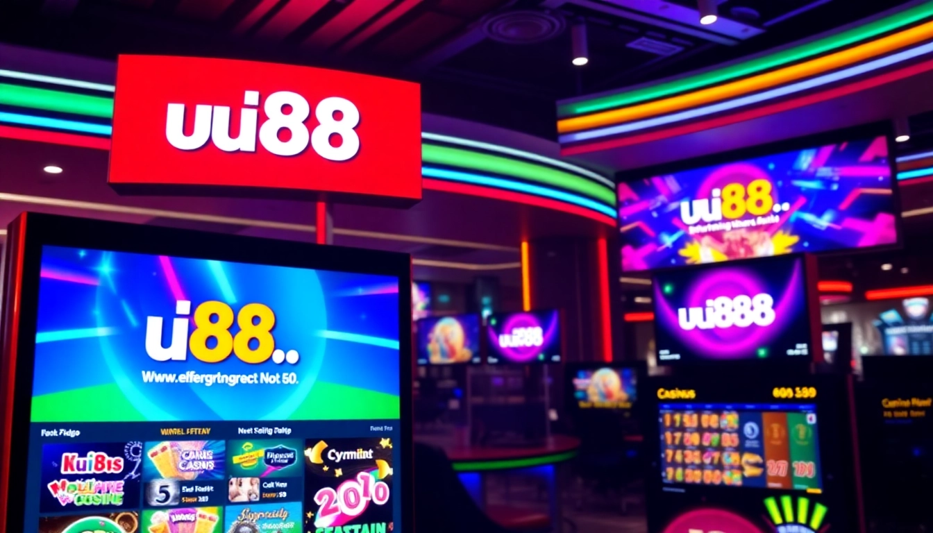 Screenshot of uu88.cymru online betting site showcasing vibrant interface and gaming features for user engagement.