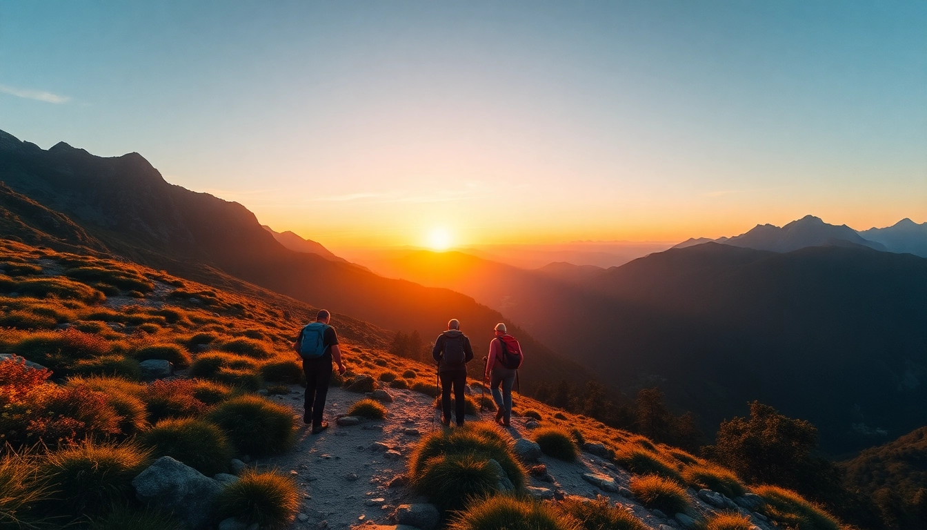 Trekking through lush mountain trails, showcasing adventure in Indonesia’s natural landscapes