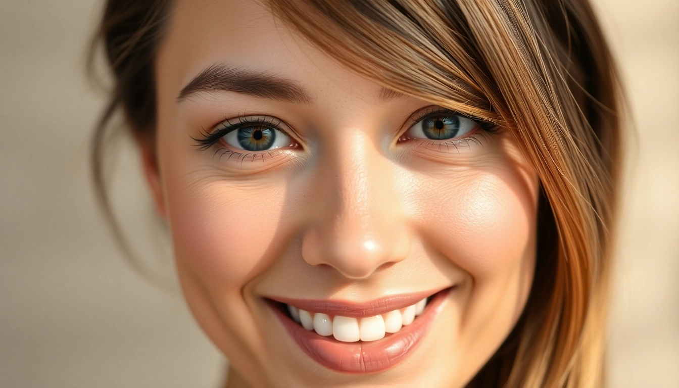 Professional photograph of a woman with natural, rejuvenated eyelids after Oberlidstraffung Zürich, showcasing subtle eye enhancement and youthful look.