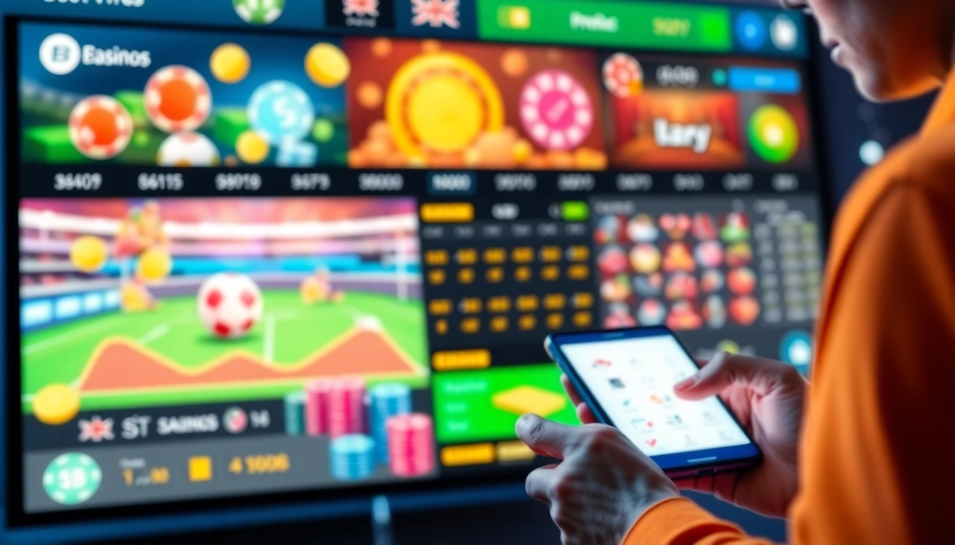 Sky Exchange actively involved in online sports betting and casino games, highlighting immersive betting interface and vibrant gaming environment for Indian users.