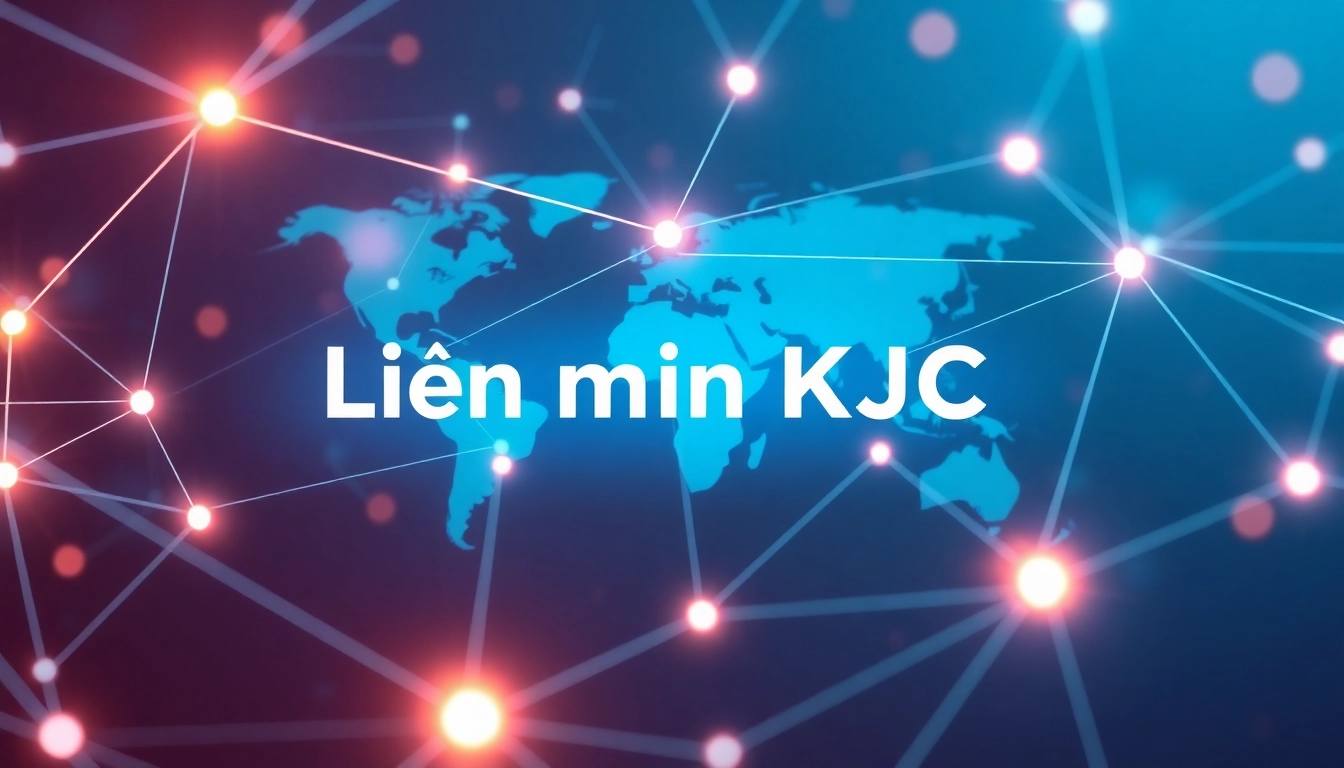 Liên minh KJC in action: vibrant connected digital ecosystem emphasizing innovation and global cooperation for enhanced user experience.
