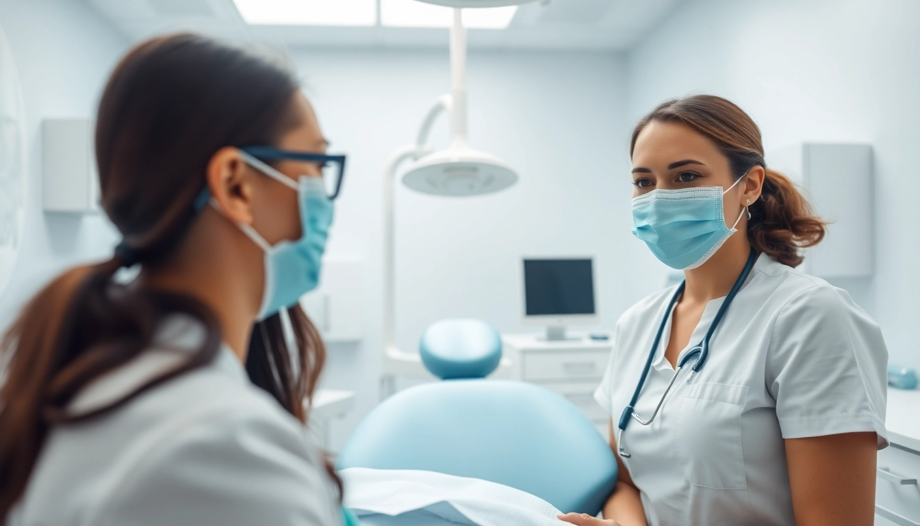 Ventura Bright Dental team providing friendly dental care in a bright, modern clinic setting
