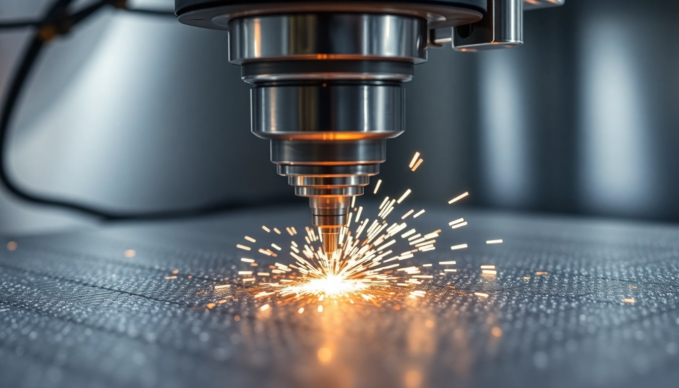 Professional team operating advanced CNC machinery performing usugi frezowania CNC for custom