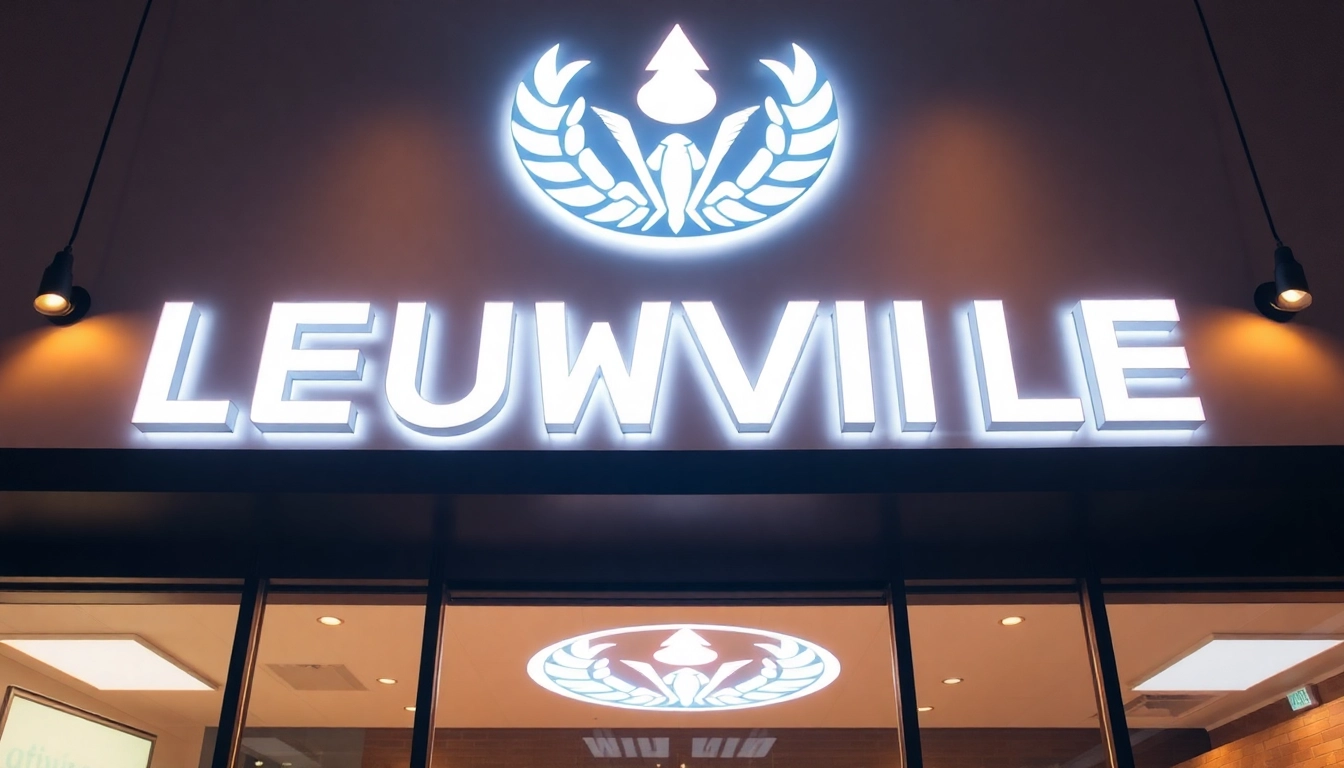 Experienced sign company in Louisville showcasing custom illuminated signage and branding