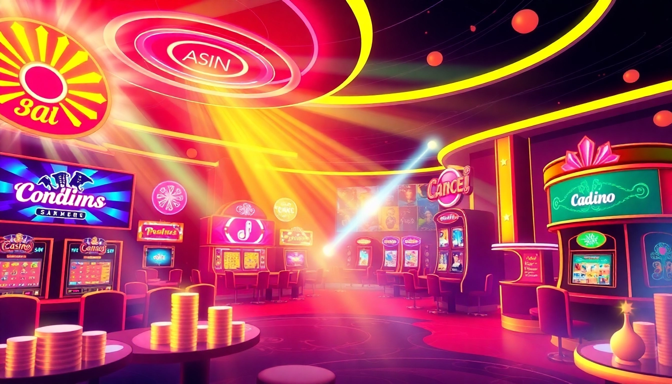Professional image showcasing top casino siteleri with vibrant live casino games and enticing