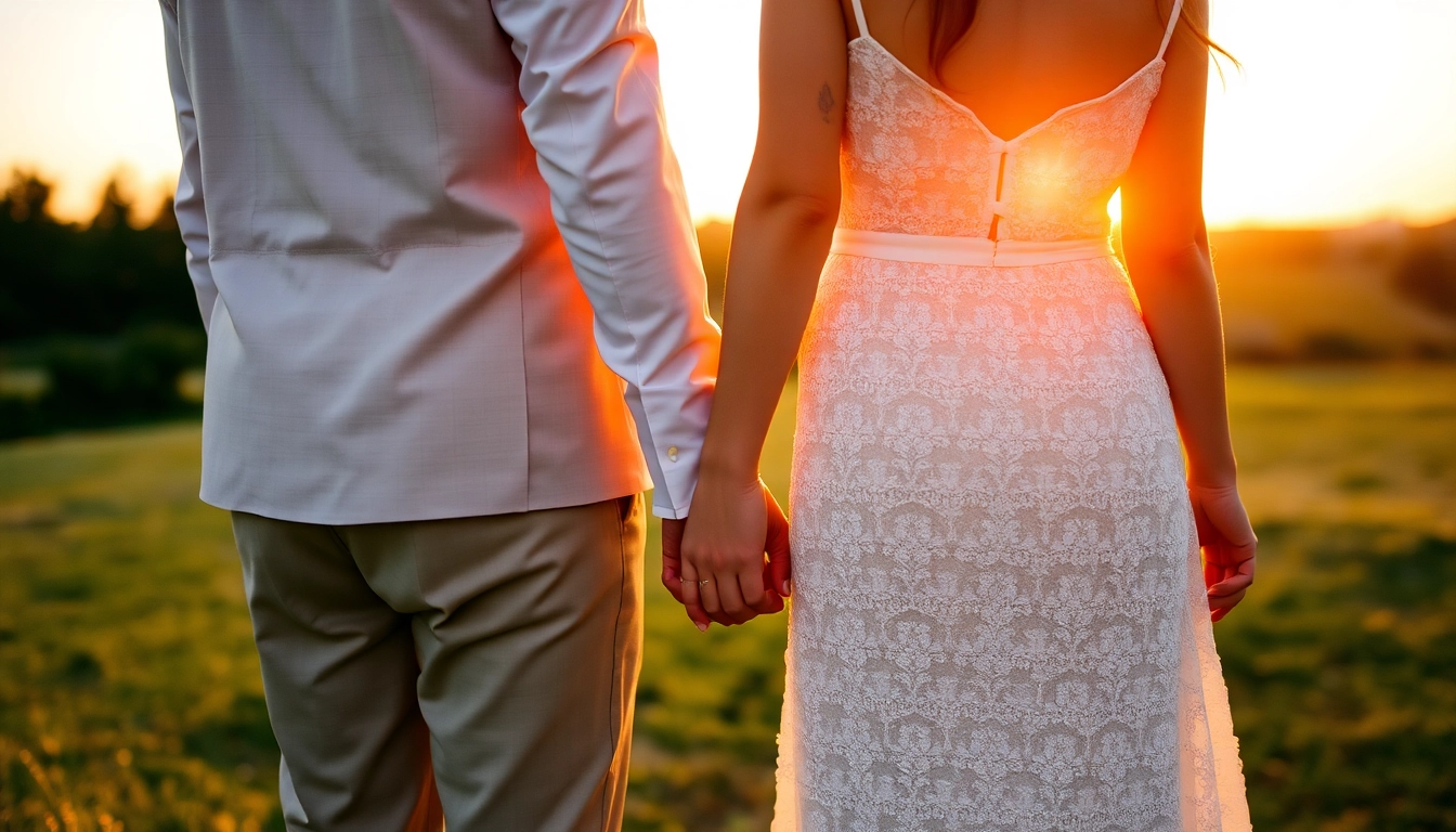 Professional team capturing natural eskuvo fotozas moments of a couple during a romantic
